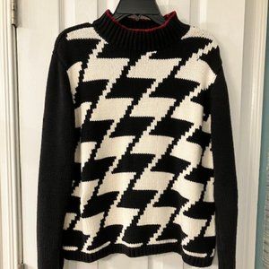 EMMA JAMES - Size XL - Pullover Sweater - Knitted in Mongolia - Mock Turtle Neck